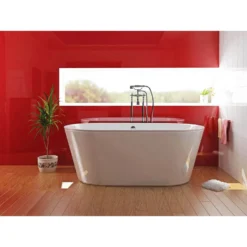 Zenolite Acrylic Wall Panel - 2400 X 1000mm - Red -Kitchen Hardware Store 12807790 1614832986317906