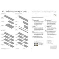 Minerva White Hob Splashback - 90 X 75 X 1.2cm -Kitchen Hardware Store 12810197 6264832988311187