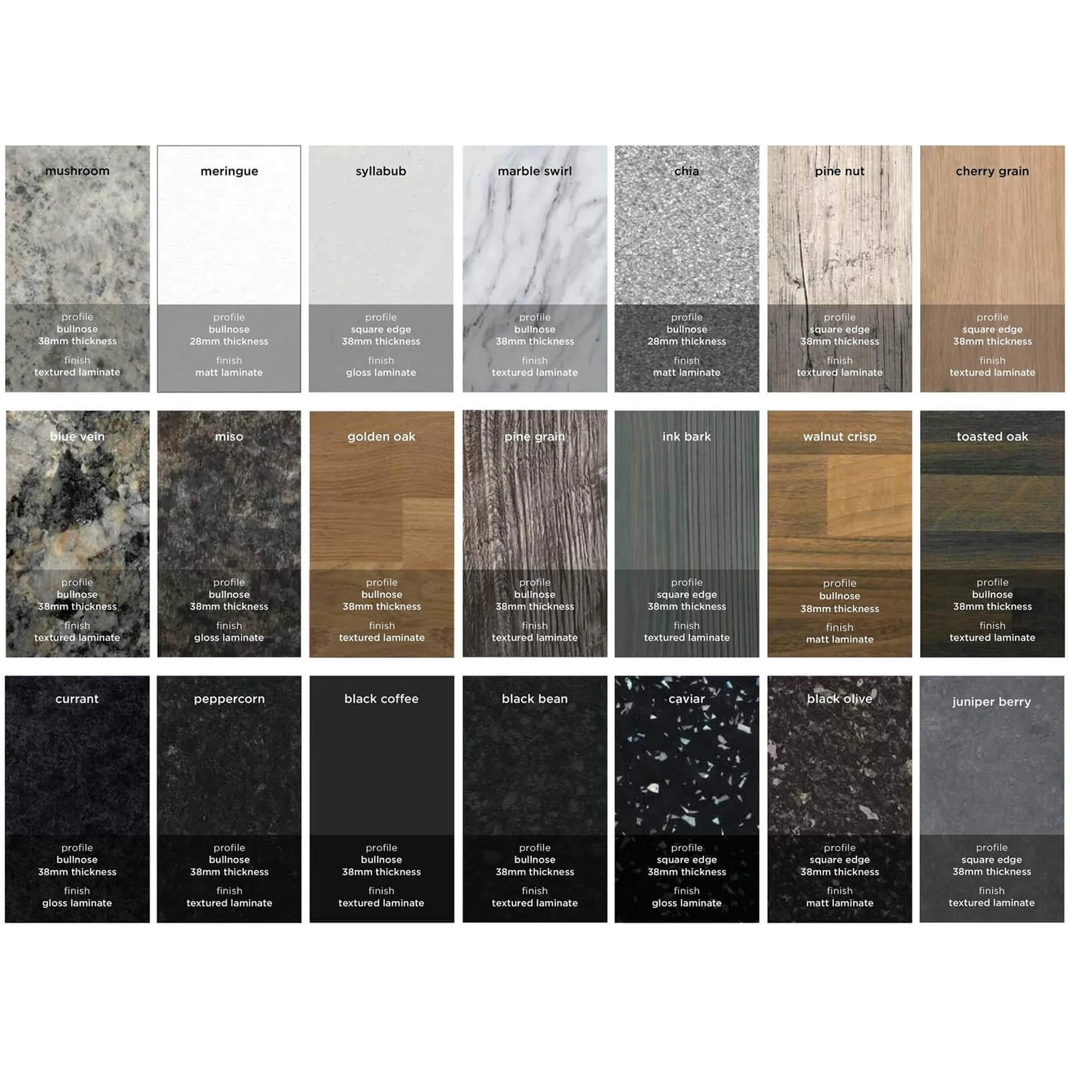 None Walnut Crisp Kitchen Upstand - 300 X 7 X 1.2cm 4 None Walnut Crisp Kitchen Upstand - 300 X 7 X 1.2cm - Image 4