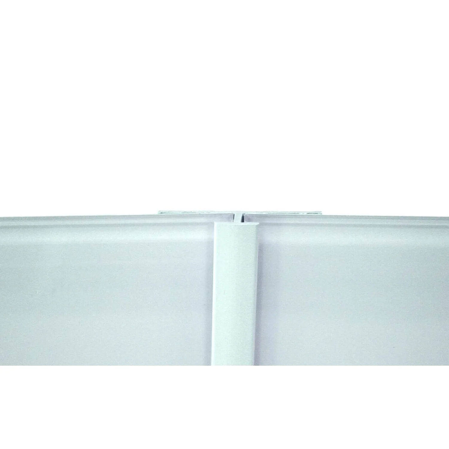 Zenolite Colour Matched PVC Straight Joint - Splashback Profile - 1250mm - Glacier 1 Zenolite Colour Matched PVC Straight Joint - Splashback Profile - 1250mm - Glacier
