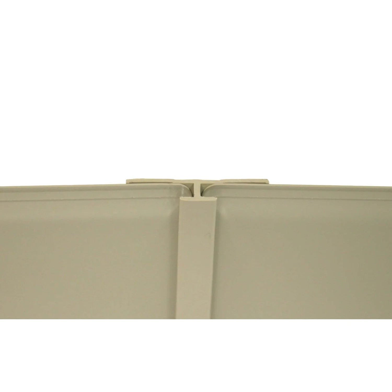 Zenolite Colour Matched PVC Straight Joint - Splashback Profile - 1250mm - Safari 1 Zenolite Colour Matched PVC Straight Joint - Splashback Profile - 1250mm - Safari