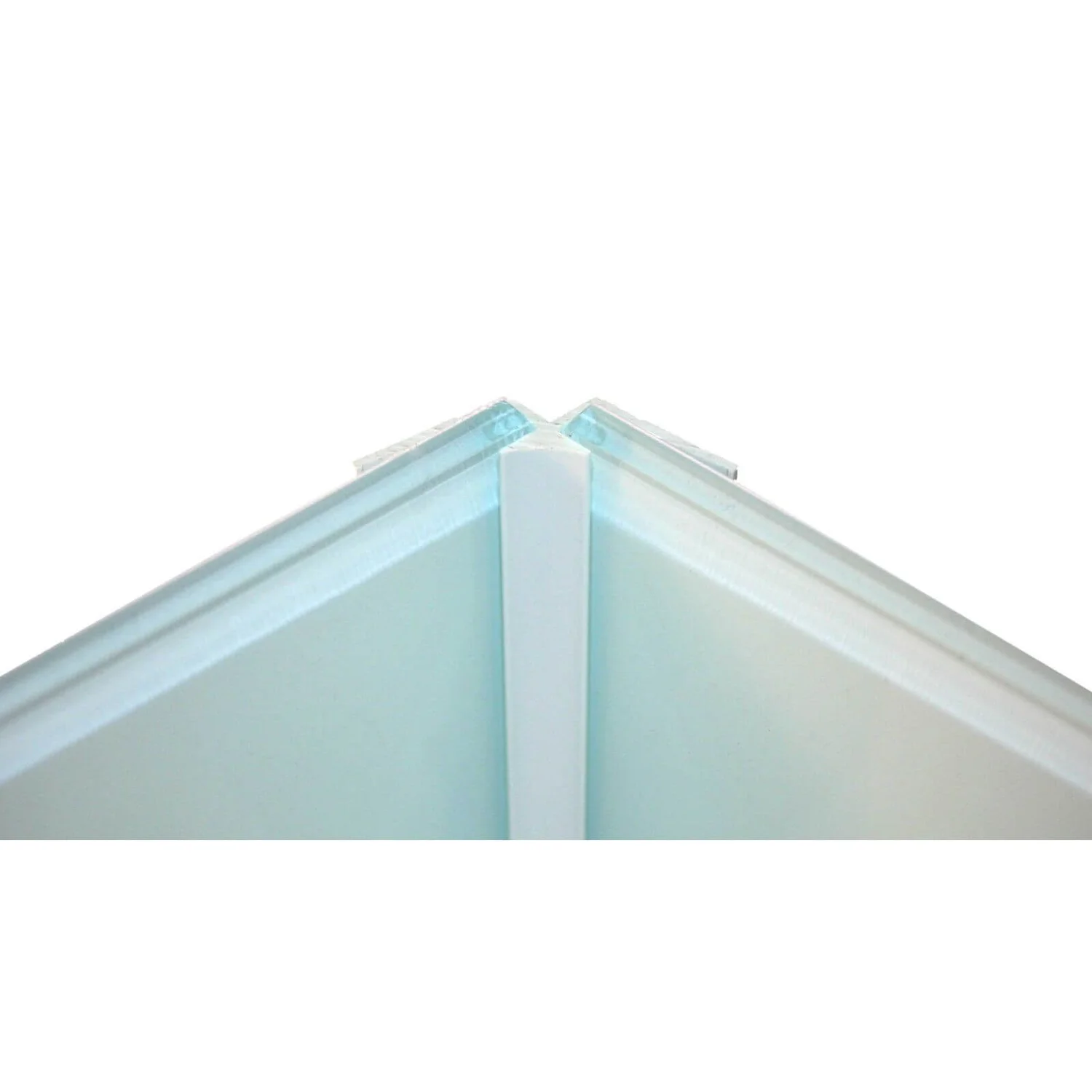 Zenolite Colour Matched PVC Internal Corner - 1250mm - Glacier 1 Zenolite Colour Matched PVC Internal Corner - 1250mm - Glacier