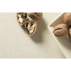 Maia Beige Sparkle Kitchen Worktop Edging Strip - 120 X 2.8cm -Kitchen Hardware Store 12822099 1374833168619863