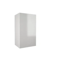 High Gloss Slab White 400mm Wall Unit