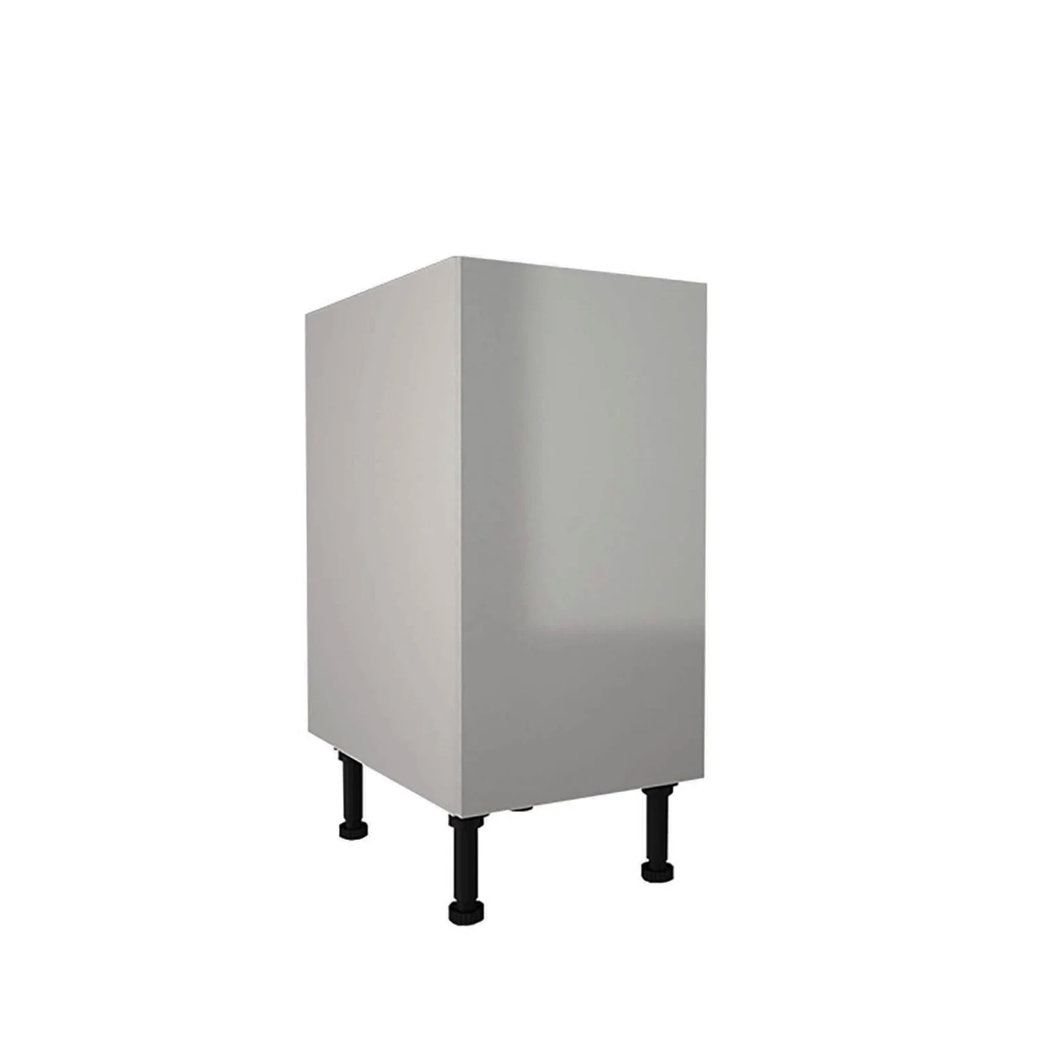 High Gloss Slab Grey 400mm Base Unit 1 High Gloss Slab Grey 400mm Base Unit