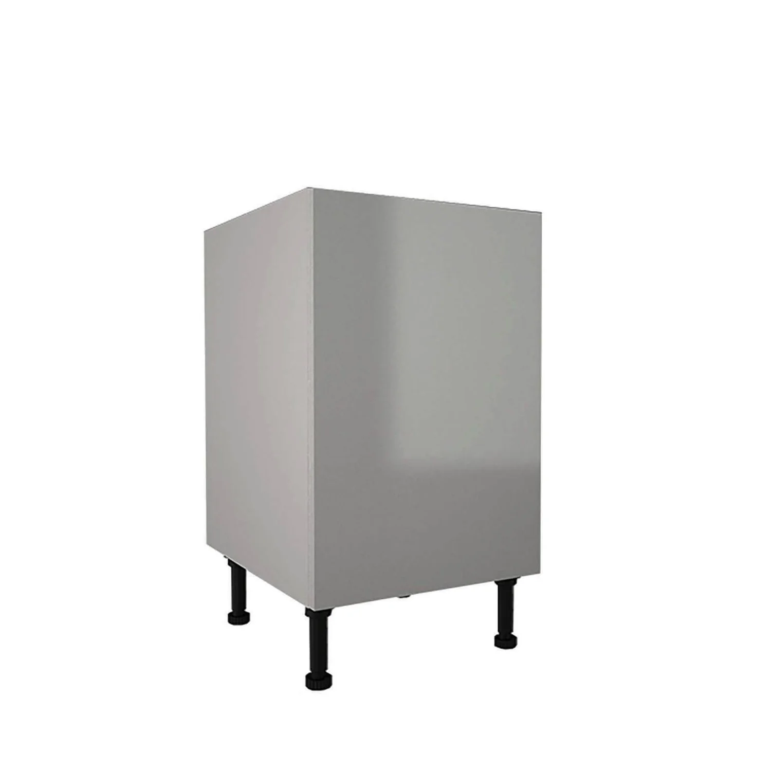 High Gloss Slab Grey 500mm Base Unit 1 High Gloss Slab Grey 500mm Base Unit