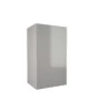 High Gloss Slab Grey 400mm Wall Unit