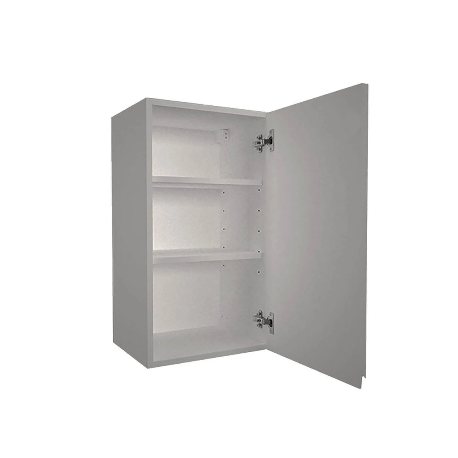 Handleless Grey Gloss 400mm Wall Unit 2 Handleless Grey Gloss 400mm Wall Unit - Image 2