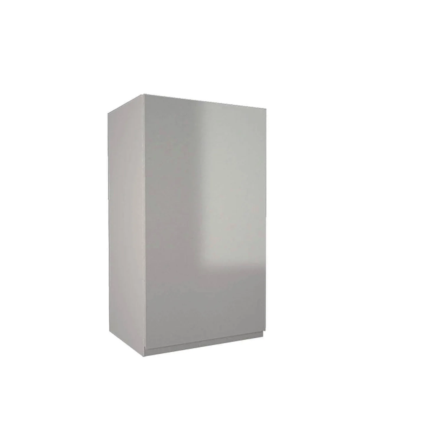 Handleless Grey Gloss 400mm Wall Unit 1 Handleless Grey Gloss 400mm Wall Unit
