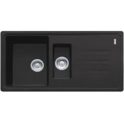 Carron Phoenix Debut 150 Sink - Onyx Black