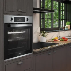 Beko AeroPerfect™ RecycledNet™ BBRIF22300X Built In Electric Single Oven - Stainless Steel -Kitchen Hardware Store 13481832 1934914602045727