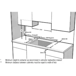 Beko HIC64102 58cm Ceramic Hob - Black -Kitchen Hardware Store 13481837 1214944138566583