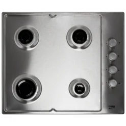 Beko HIBG64120SX 61cm Gas Hob - Stainless Steel -Kitchen Hardware Store 13481839 1154944138108624