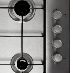 Beko HIBG64120SX 61cm Gas Hob - Stainless Steel -Kitchen Hardware Store 13481839 3834944138190053