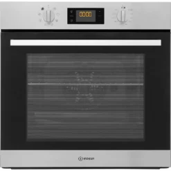 Indesit Aria IFW6340IX Built In Electric Single Oven - Stainless Steel