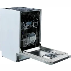 Beko DIS16R10 Fully Integrated Slimline Dishwasher - Silver Control Panel With Fixed Door Fixing Kit -Kitchen Hardware Store 13481848 6874944138591057