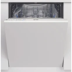 Indesit DIE2B19UK Fully Integrated Standard Dishwasher - White Control Panel With Fixed Door Fixing Kit