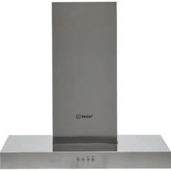 Indesit IHBS6.5LMX 60 Cm Chimney Cooker Hood - Stainless Steel