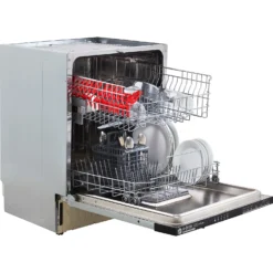 Hoover H-DISH 300 HDIN2L360PB Wifi Connected Fully Integrated Standard Dishwasher - Black Control Panel & Fixed Door Fixing Kit -Kitchen Hardware Store 13481901 1224914609010203