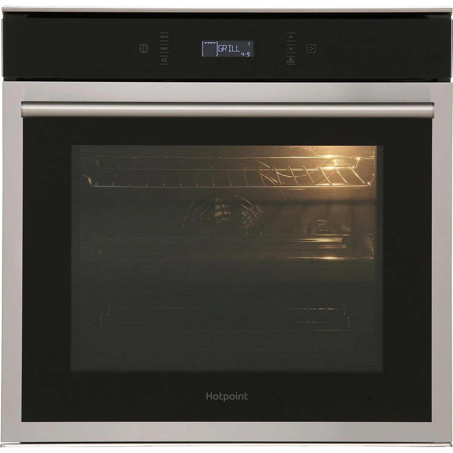 Hotpoint Class 6 SI6874SPIX Built In Electric Single Oven - Stainless Steel 1 Hotpoint Class 6 SI6874SPIX Built In Electric Single Oven - Stainless Steel
