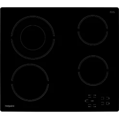 Hotpoint HR612CH 58cm Ceramic Hob - Black