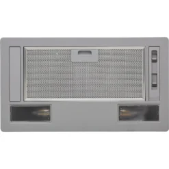 Hotpoint PCT64FLSS 53 Cm Canopy Cooker Hood - Silver