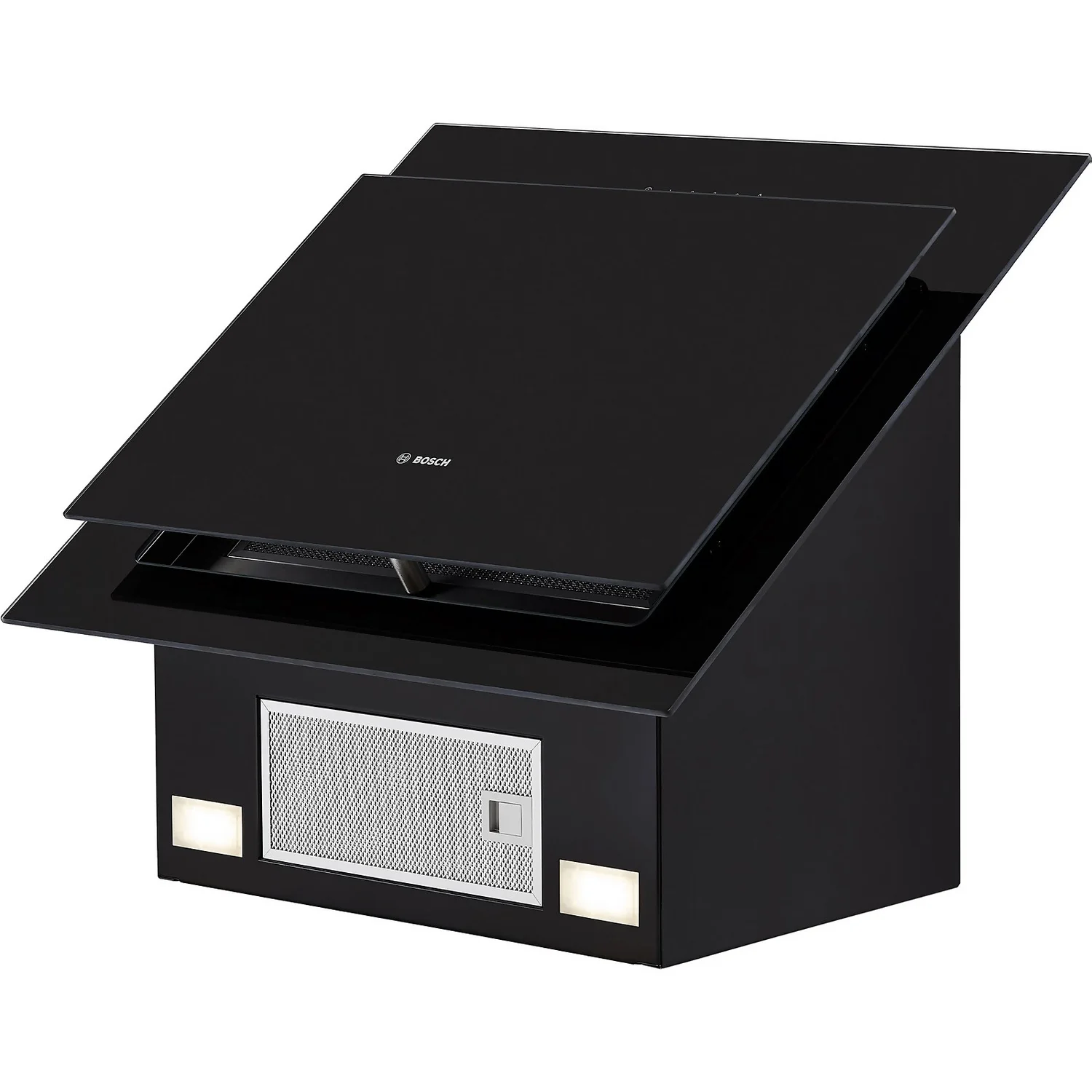 Bosch Serie 4 DWK67CM60B Angled Chimney Cooker Hood - Stainless Steel 4 Bosch Serie 4 DWK67CM60B Angled Chimney Cooker Hood - Stainless Steel - Image 4