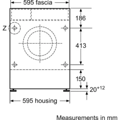 Bosch Serie 4 WKD28352GB Integrated 7Kg / 4Kg Washer Dryer With 1355 Rpm - White -Kitchen Hardware Store 13481986 1634914610485924