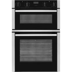 NEFF N50 U1ACE5HN0B Built In Electric Double Oven - Stainless Steel