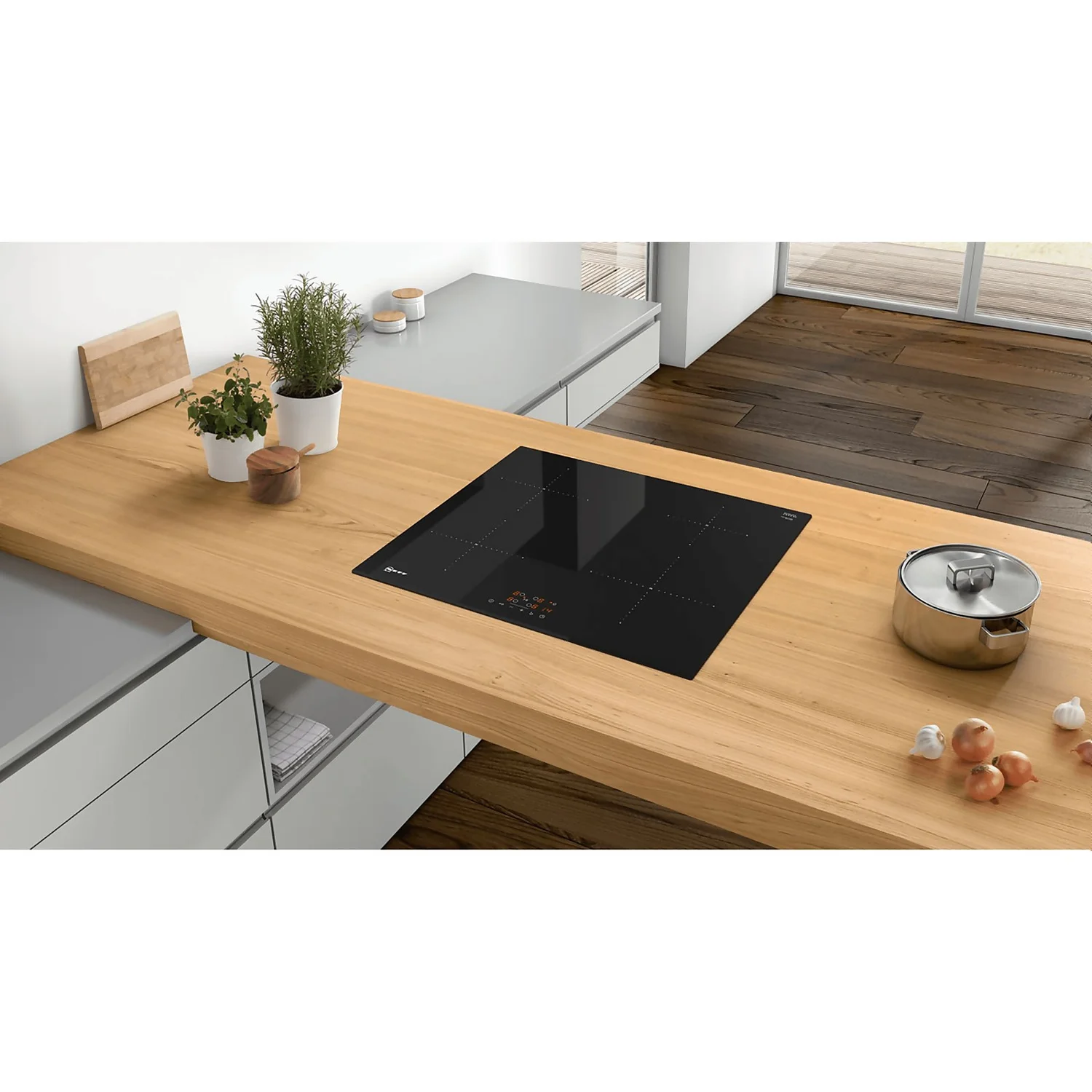 NEFF N30 T36FB41X0G 59cm Induction Hob - Black 5 NEFF N30 T36FB41X0G 59cm Induction Hob - Black - Image 5