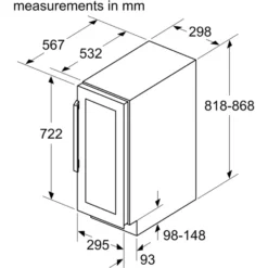 NEFF N70 KU9202HF0G Built In Wine Cooler - Black 14 NEFF N70 KU9202HF0G Built In Wine Cooler - Black -Kitchen Hardware Store 13482006 1084914609033705