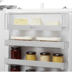 NEFF N70 KI7863DF0G Integrated 60/40 Frost Free Fridge Freezer With Fixed Door Fixing Kit - White -Kitchen Hardware Store 13482007 1664914600716733