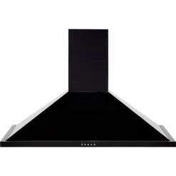 Leisure H92PK 90 Cm Chimney Cooker Hood - Black