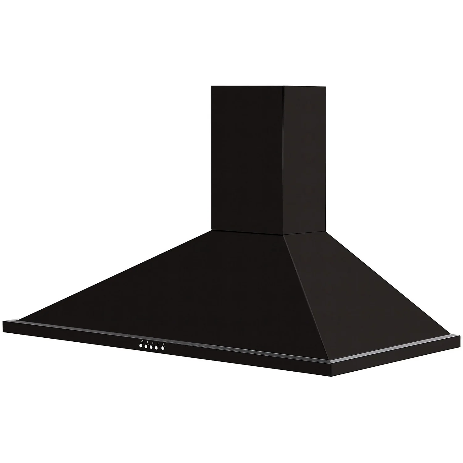 Leisure H102PK 100 Cm Chimney Cooker Hood - Black 2 Leisure H102PK 100 Cm Chimney Cooker Hood - Black - Image 2