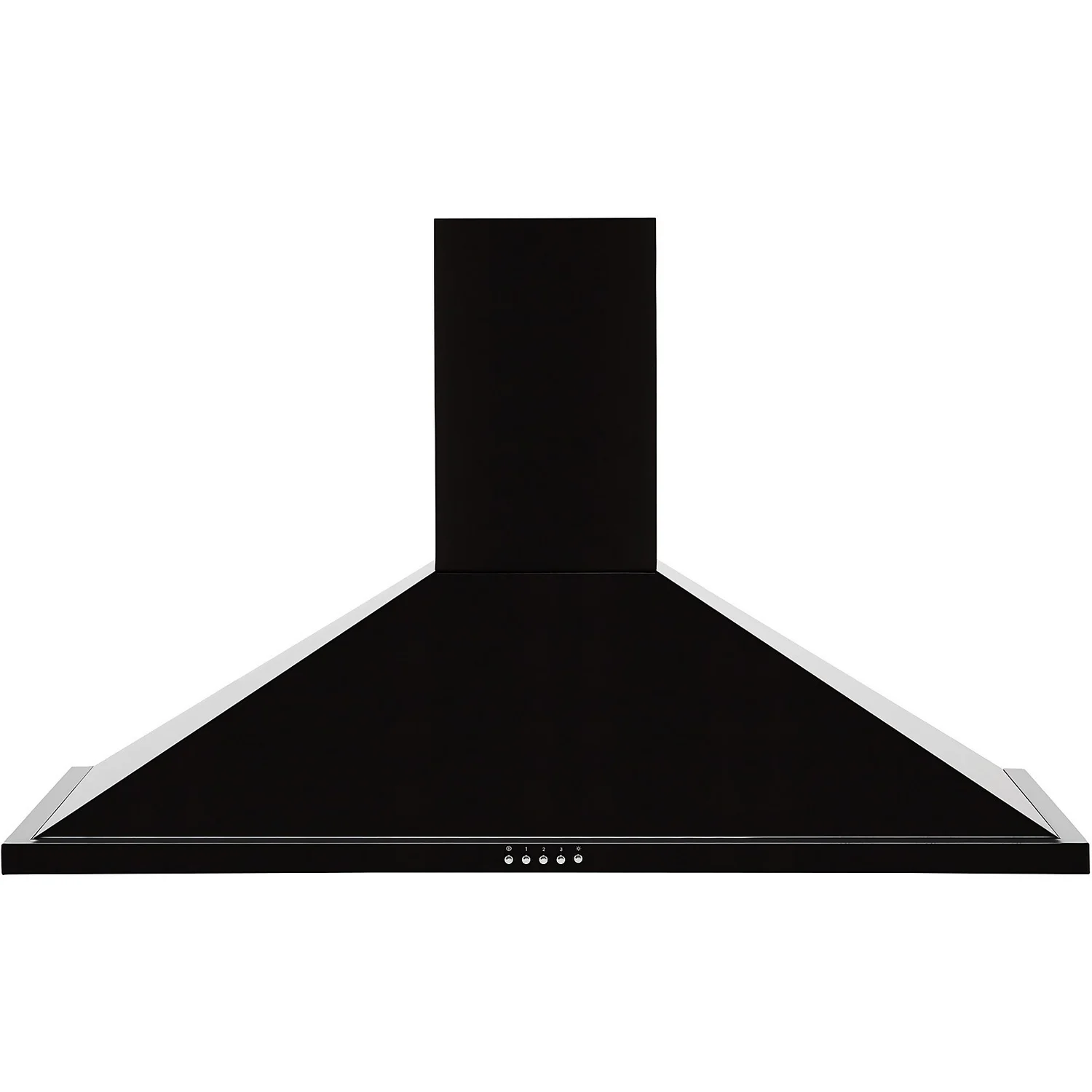 Leisure H102PK 100 Cm Chimney Cooker Hood - Black 1 Leisure H102PK 100 Cm Chimney Cooker Hood - Black
