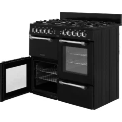 Leisure Cookmaster 100 CK100F232K 100cm Dual Fuel Range Cooker - Black -Kitchen Hardware Store 13482028 8984914600710880
