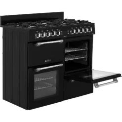 Leisure Cookmaster 100 CK100F232K 100cm Dual Fuel Range Cooker - Black -Kitchen Hardware Store 13482028 9184914600769650