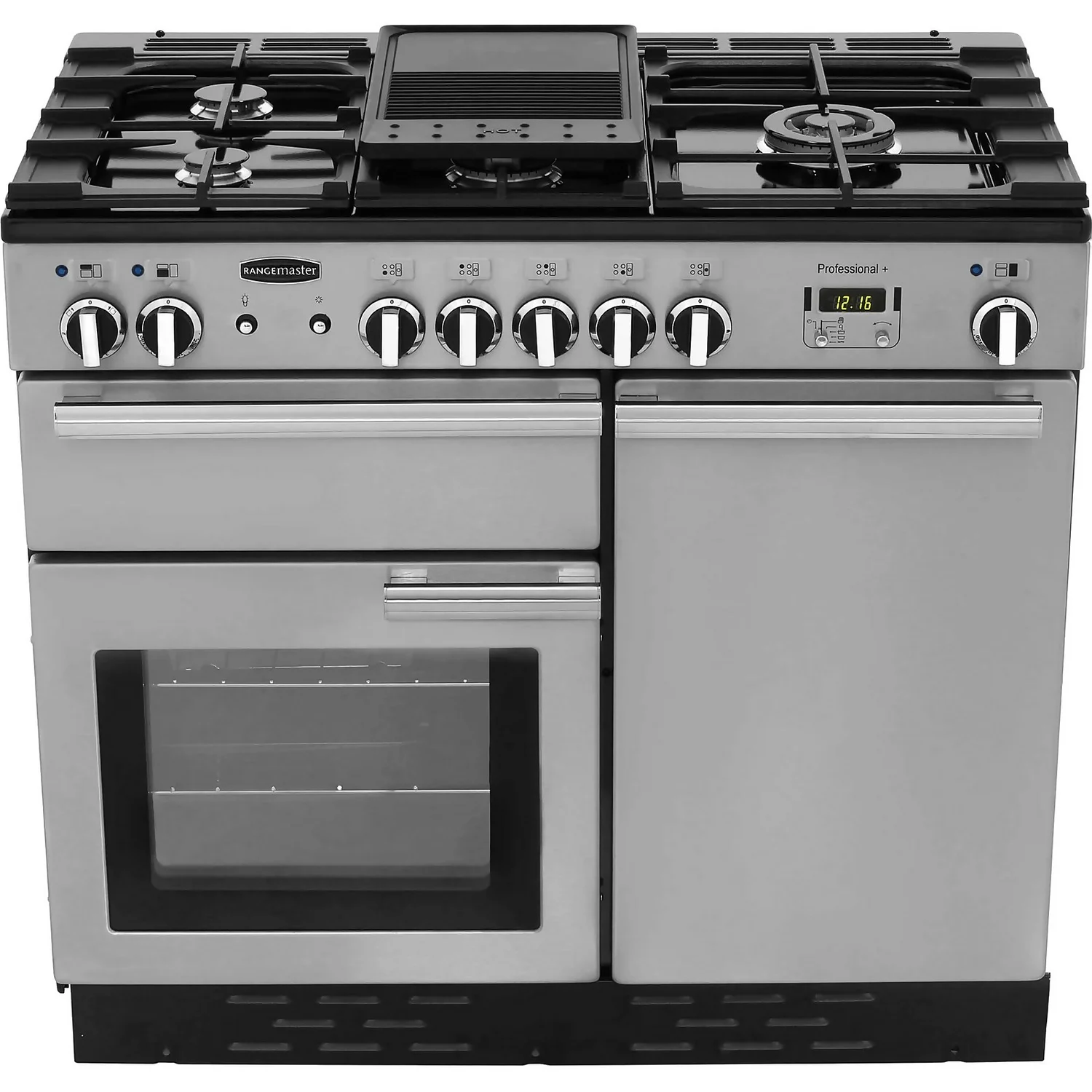 Rangemaster Professional Plus PROP100DFFSS/C 100cm Dual Fuel Range Cooker - Stainless Steel 5 Rangemaster Professional Plus PROP100DFFSS/C 100cm Dual Fuel Range Cooker - Stainless Steel - Image 5