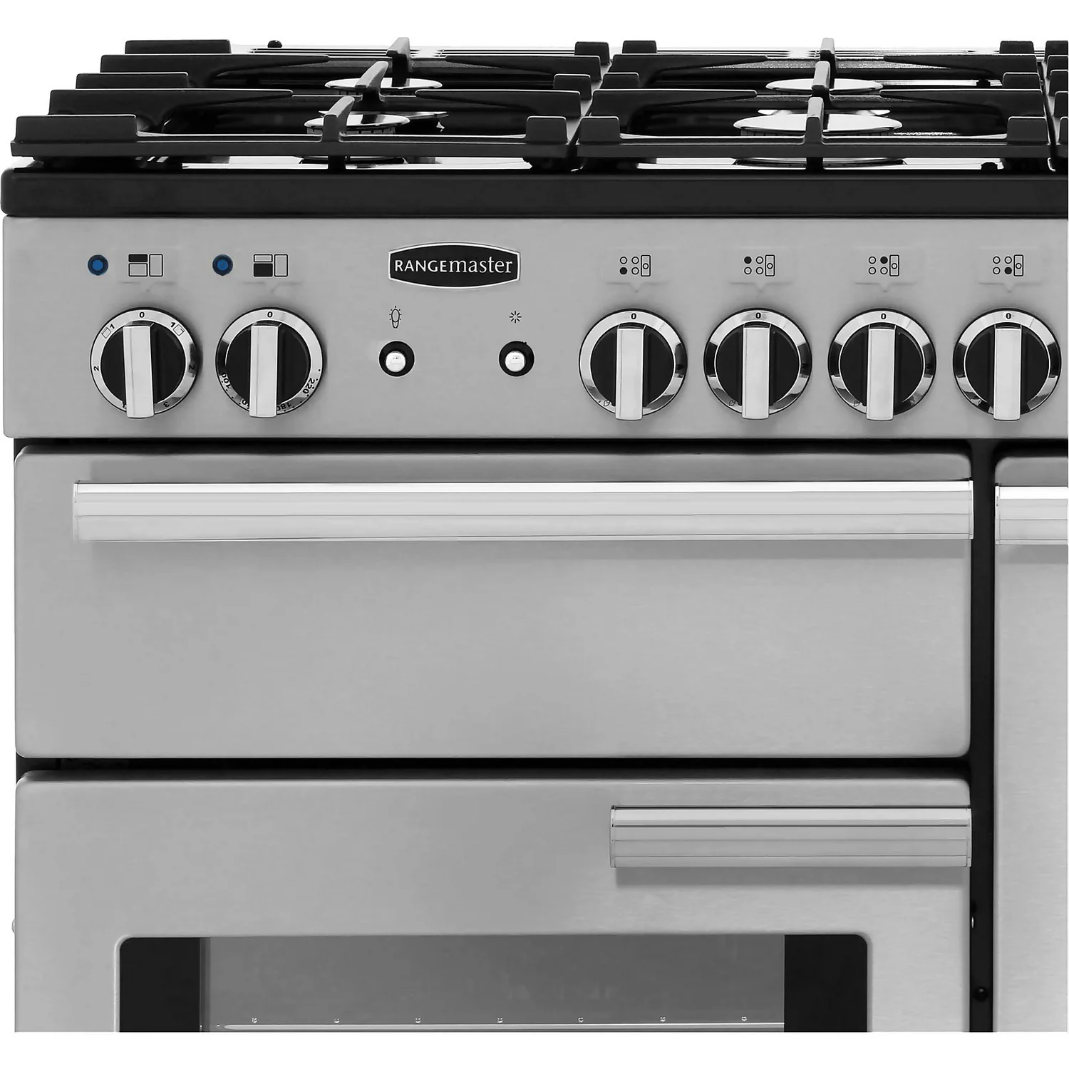 Rangemaster Professional Plus PROP100DFFSS/C 100cm Dual Fuel Range Cooker - Stainless Steel 3 Rangemaster Professional Plus PROP100DFFSS/C 100cm Dual Fuel Range Cooker - Stainless Steel - Image 3