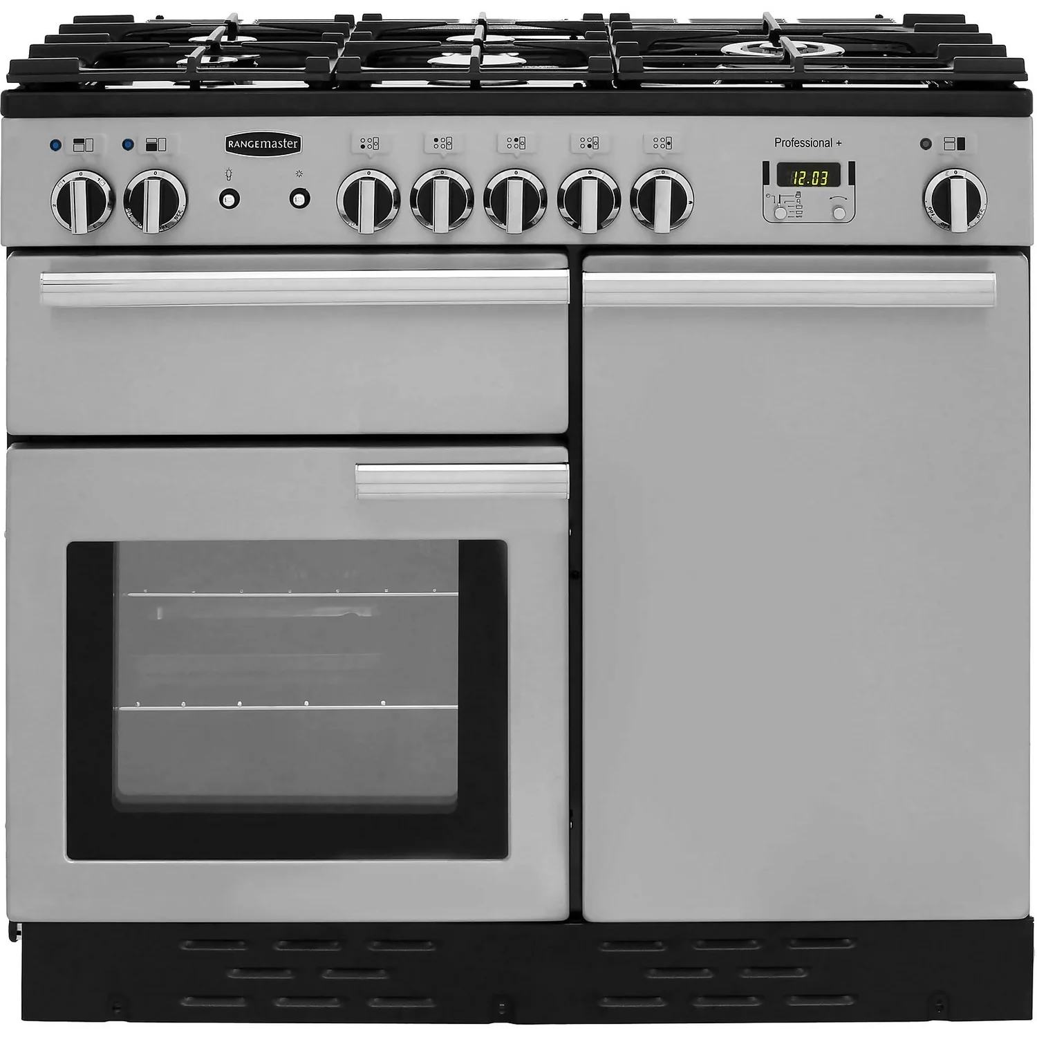Rangemaster Professional Plus PROP100DFFSS/C 100cm Dual Fuel Range Cooker - Stainless Steel 1 Rangemaster Professional Plus PROP100DFFSS/C 100cm Dual Fuel Range Cooker - Stainless Steel
