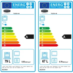 Rangemaster Toledo + TOLP90DFFSS/C 90cm Dual Fuel Range Cooker - Stainless Steel / Chrome -Kitchen Hardware Store 13482034 5945029618172334