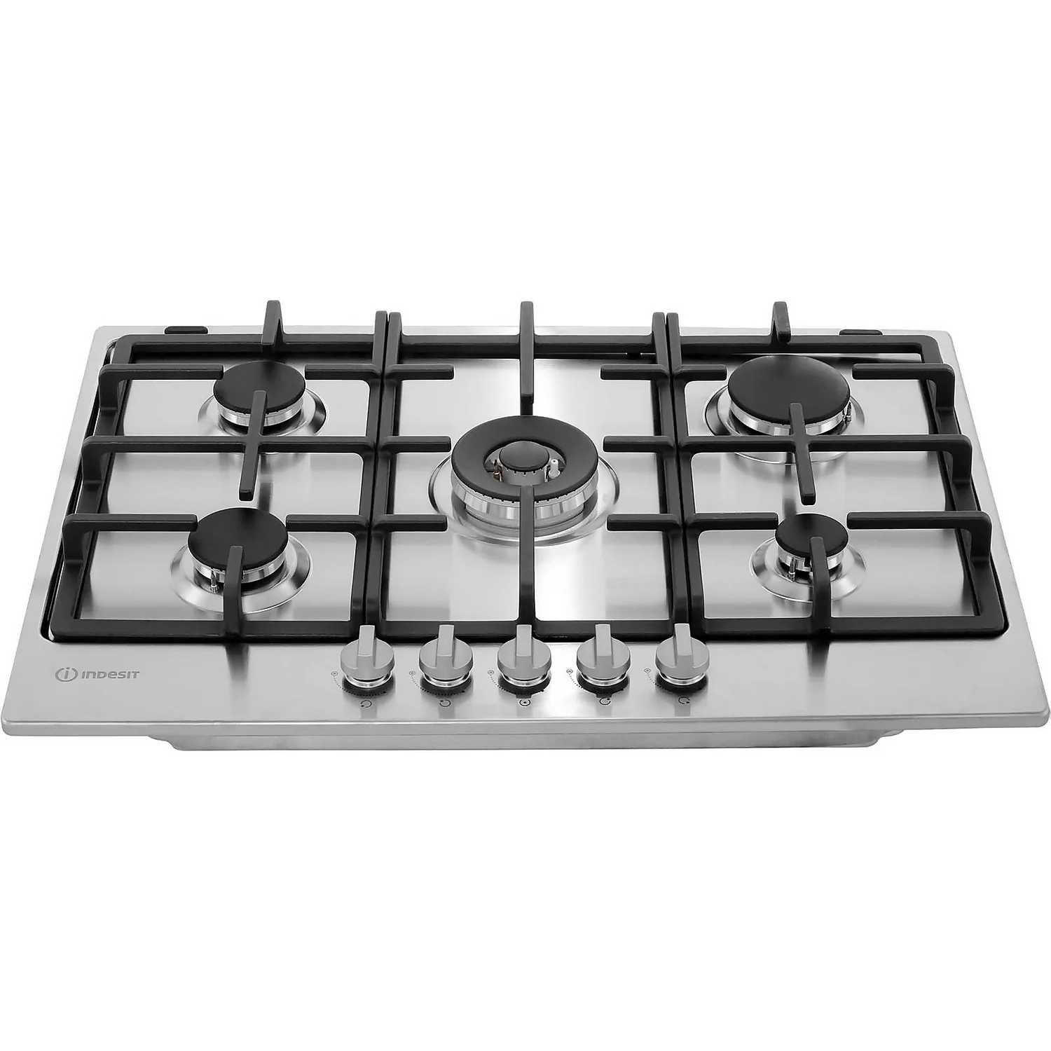 Indesit Aria THP641W/IX/I 58cm Gas Hob - Stainless Steel 4 Indesit Aria THP641W/IX/I 58cm Gas Hob - Stainless Steel - Image 4
