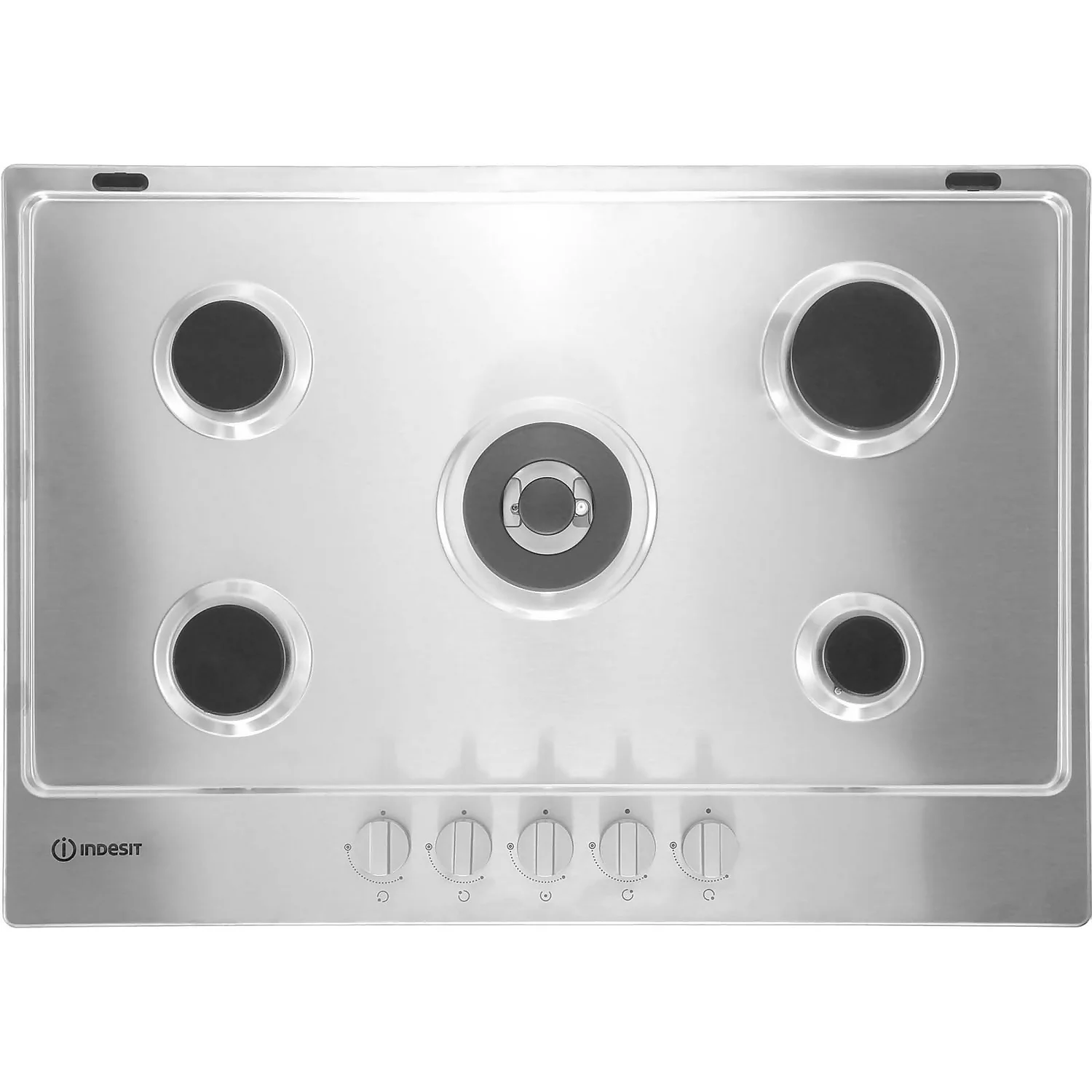 Indesit Aria THP641W/IX/I 58cm Gas Hob - Stainless Steel 5 Indesit Aria THP641W/IX/I 58cm Gas Hob - Stainless Steel - Image 5