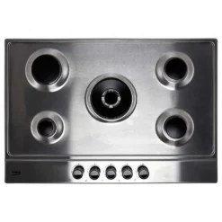 Beko HIAW75224SX 75cm Gas Hob - Stainless Steel -Kitchen Hardware Store 13798425 1754962287698428