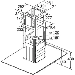 Bosch Serie 4 DIG97IM50B 90 Cm Island Cooker Hood - Stainless Steel -Kitchen Hardware Store 13898770 1804971360920184