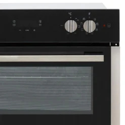 Hoover H-OVEN 300 HO7DC3UB308BI Built Under Electric Double Oven - Black / Stainless Steel -Kitchen Hardware Store 13898783 1734971361372416