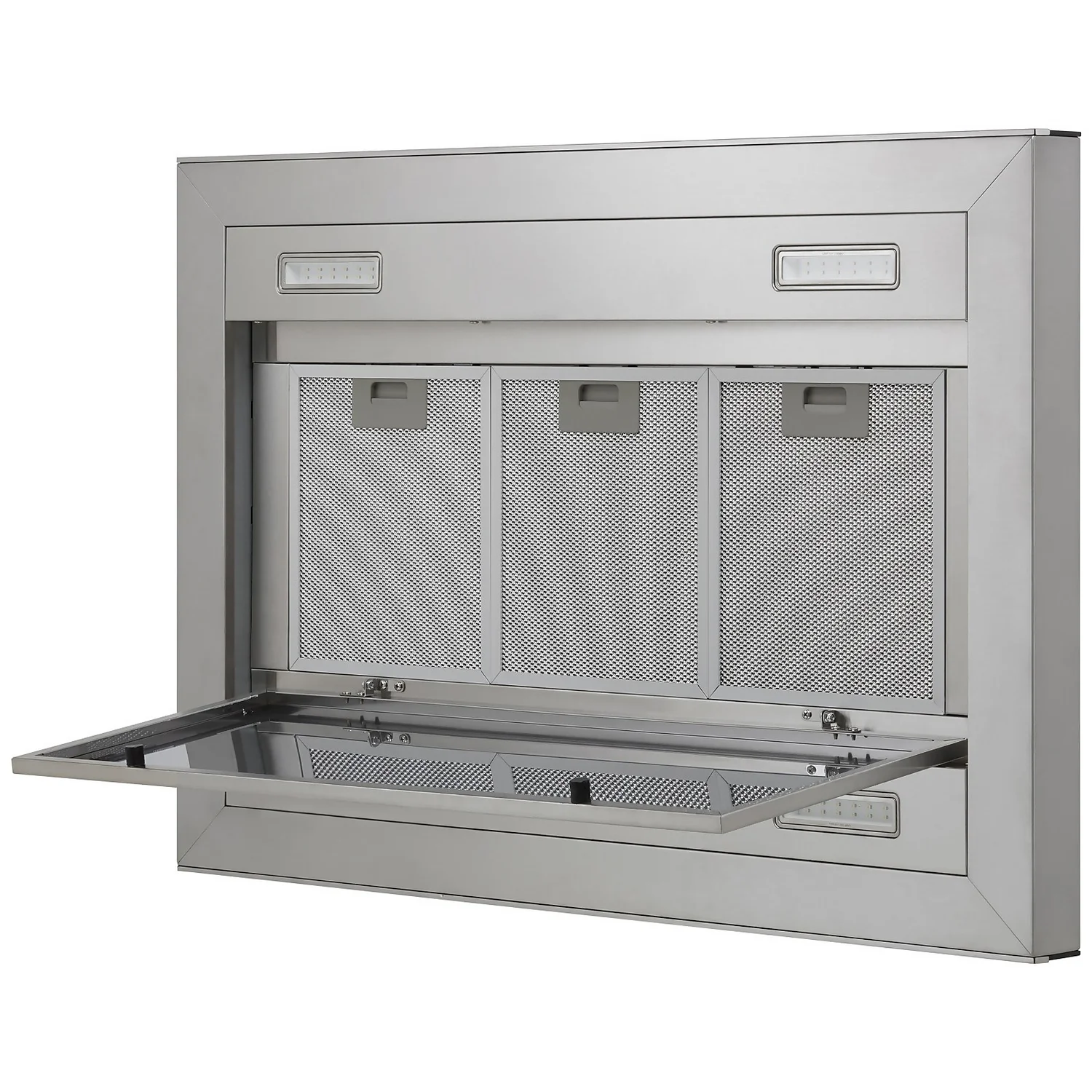 Hoover H-HOOD 700 HDSVI985B 90 Cm Island Cooker Hood - Stainless Steel / Black Glass 5 Hoover H-HOOD 700 HDSVI985B 90 Cm Island Cooker Hood - Stainless Steel / Black Glass - Image 5