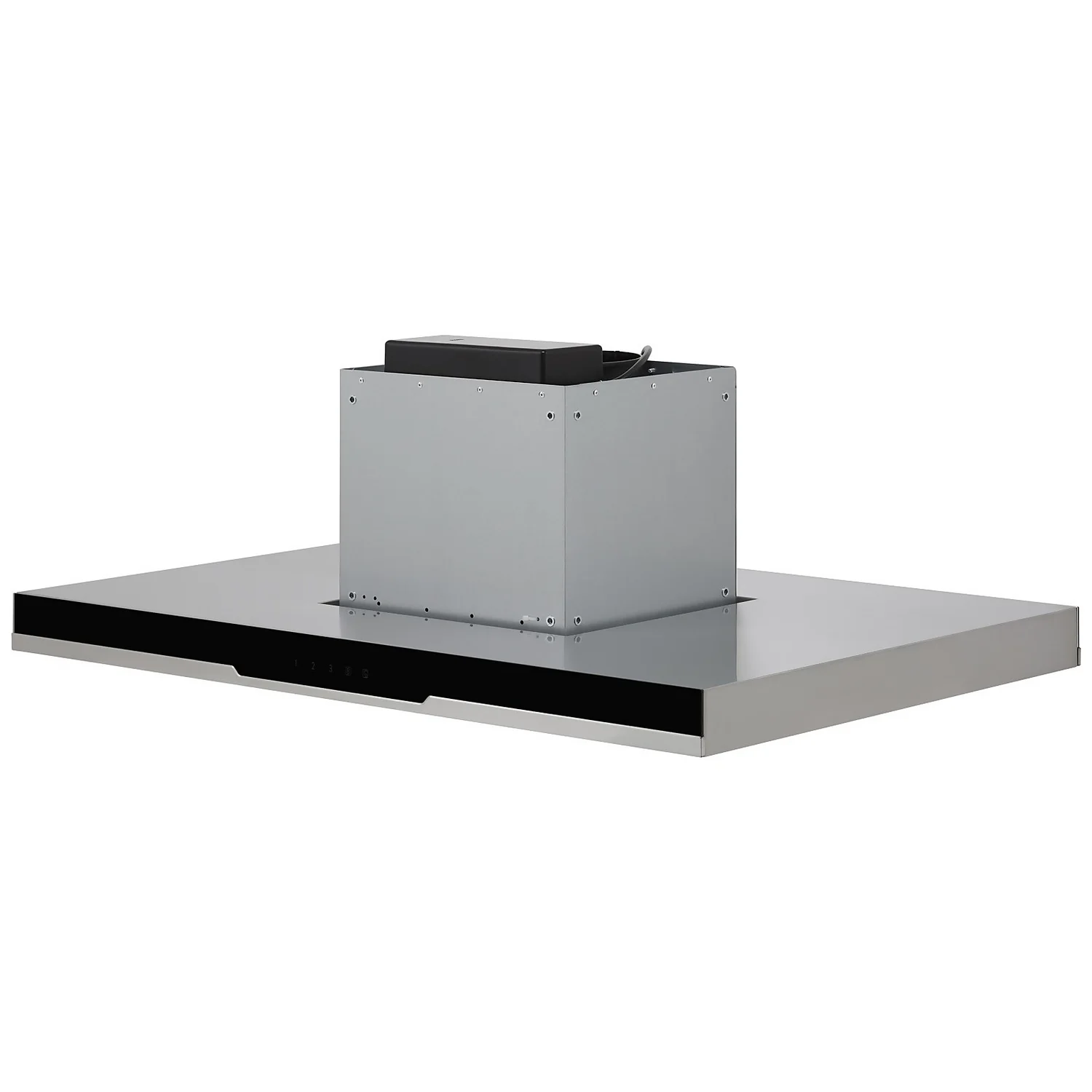 Hoover H-HOOD 700 HDSVI985B 90 Cm Island Cooker Hood - Stainless Steel / Black Glass 4 Hoover H-HOOD 700 HDSVI985B 90 Cm Island Cooker Hood - Stainless Steel / Black Glass - Image 4