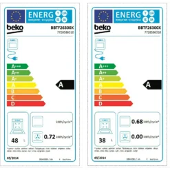 Beko RecycledNet™ BBTF26300X Built Under Electric Double Oven - Stainless Steel -Kitchen Hardware Store 13898788 8465029617921663
