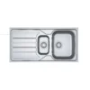 Franke Flash 1.5 Bowl Stainless Steel Reversible Sink